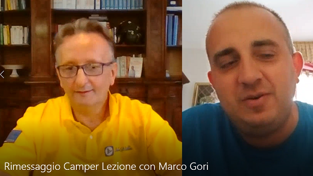 Rimessaggio Camper Lezione con Marco Gori Lele Villa CTE.